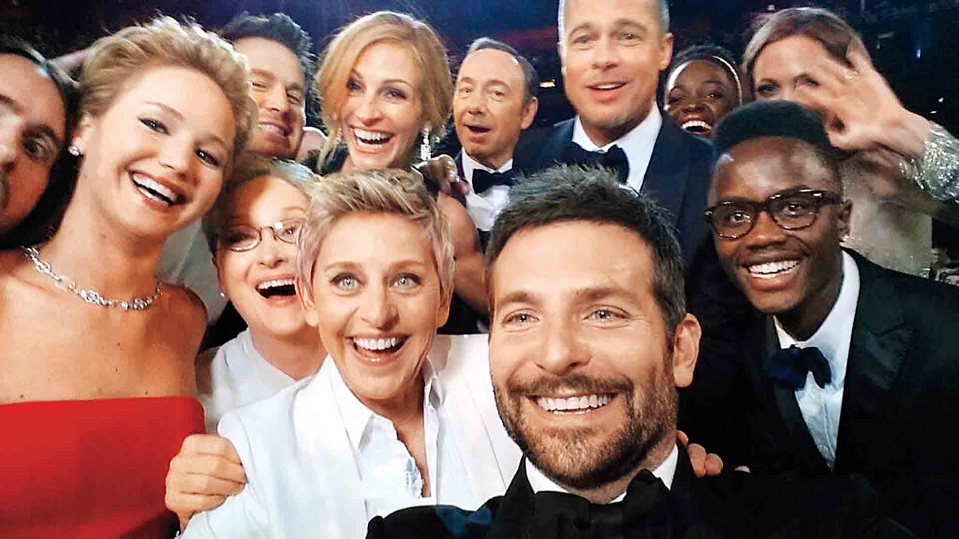 time 100 influential photos ellen degeneres oscars selfie 100