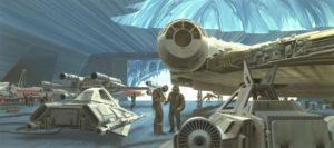 Ralph McQuarrie bocetos de Star Wars 18
