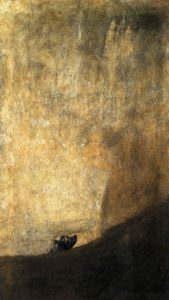 El perro semi-hundido-Francisco-de-Goya