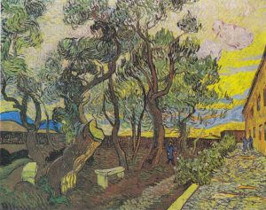 Jardín del Hospital Saint-Paul-Vincent-Van-Gogh