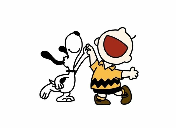 Snoppy & Charlie Brown