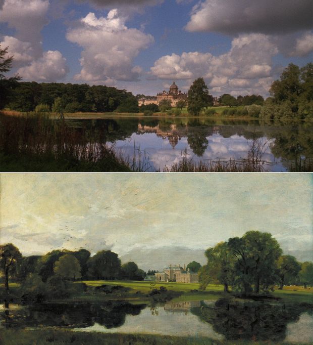 Malvern Gall de John Constable en Barry Lyndon de Stanley Kubrick