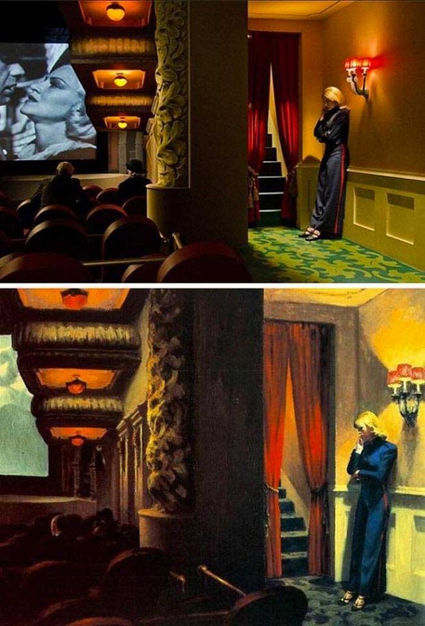 Shirley. Visions of Reality de Gustav Deutsch New York Movie de Edward Hopper