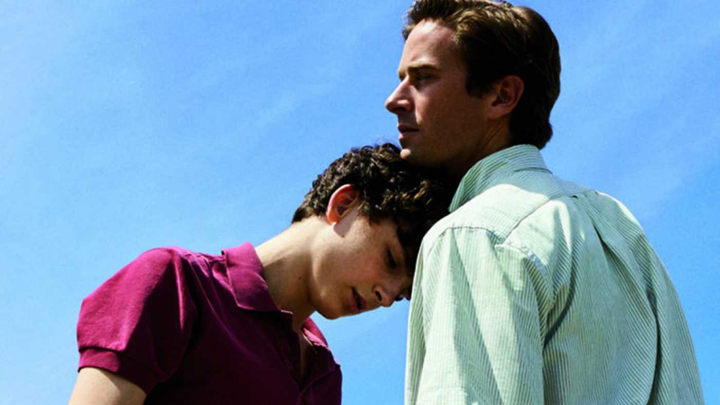 Armie Hammer y Timothée Chalamet Call me by your name