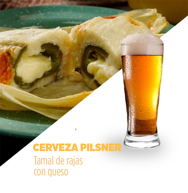 tamal-de-rajas-con-queso-cerveza-pilsner