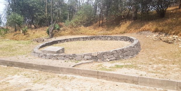 Lugar donde descansan los restos de los olvidados del terremoto de 1985